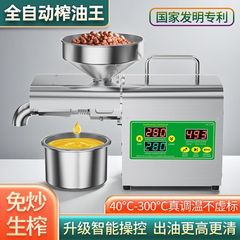 304 ステンレス鋼オイルプレス機家庭用自動中小型食用菜種揚げ油機