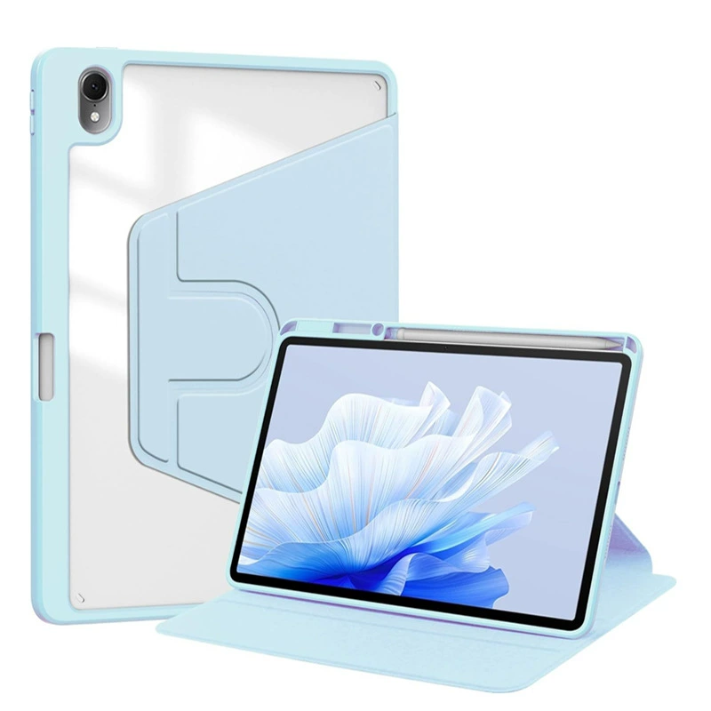 Чехол (Huawei MatePad 11.5 и Air 11.5), прозрачная акриловая крышка, 360° поворотная подставка