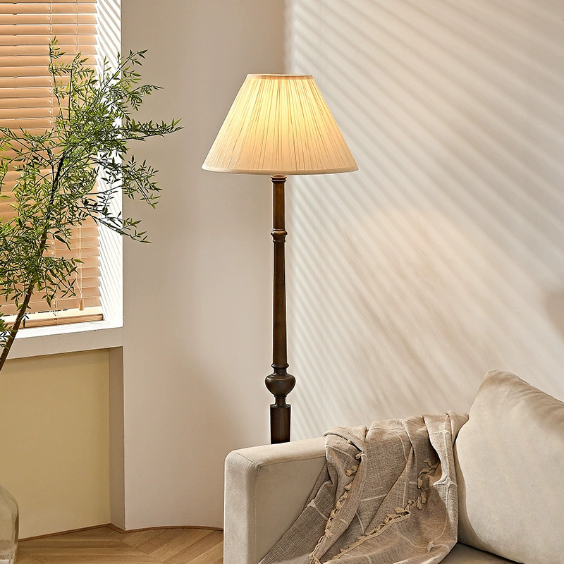 Retro floor lamp, table lamp for bedroom for living room, french style, American style