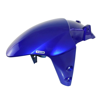 front sand plate front – Motorcycle Fender - blue