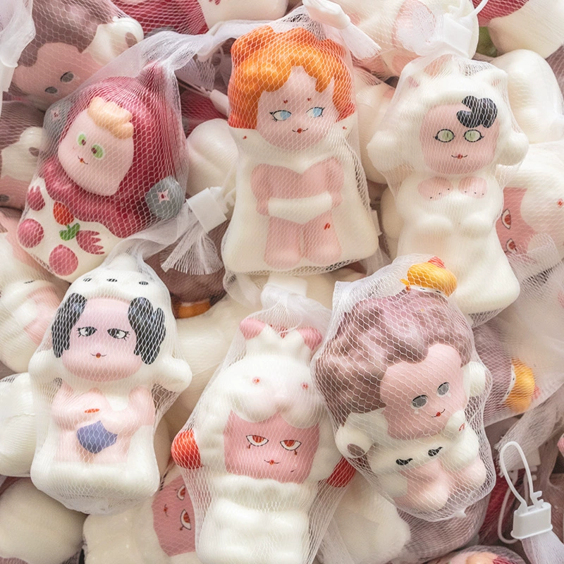 Масло, слайм, кукла, игрушка, с медвежатами, антистресс, оптом