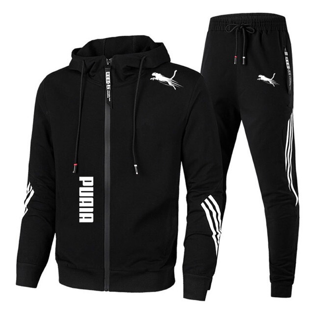 2025 Spring and Autumn New Cross-Border Trade Sports Men's Suit Casual Sweatshirt Pullover Fashion Men's Zipper Suit 2025 Spring and Autumn New Cross-Border Trade Sports Men's Suit Casual Sweatshirt Pullover Fashion Men's Zipper Suit