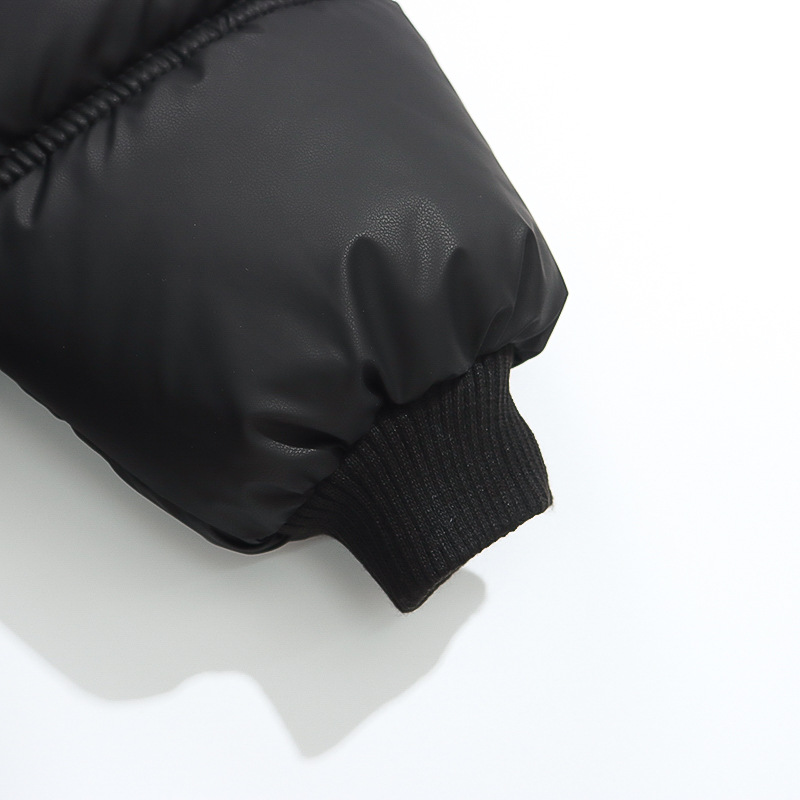 Varm vinterjacka för barn med huva och bomullsfoder_voghion.com