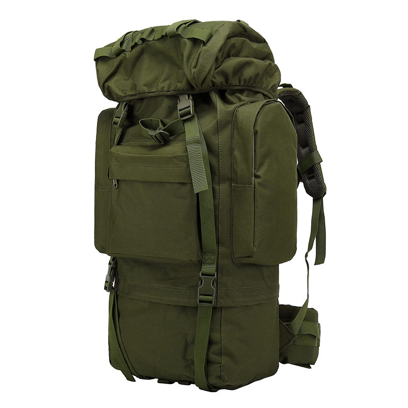 100L bolsa táctica de montaña camuflada mochila de gran capacidad al aire libre hombro impermeable tela de Oxford caminata táctica bolsa de montaña