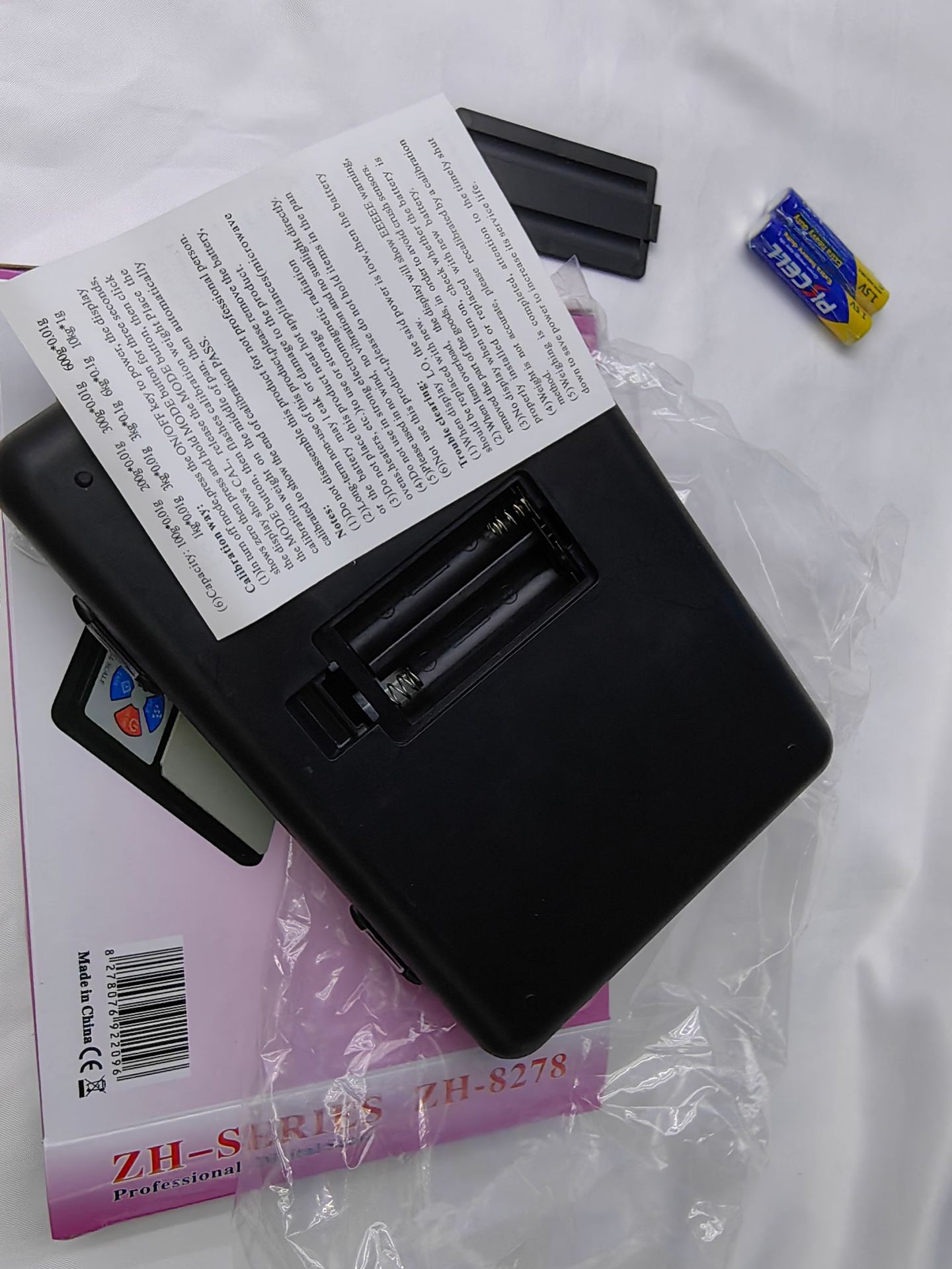 2023 nueva escala de joyería escala de bolsillo escala de oro 8278 escala de oro escala de palma 600g / 0.01g