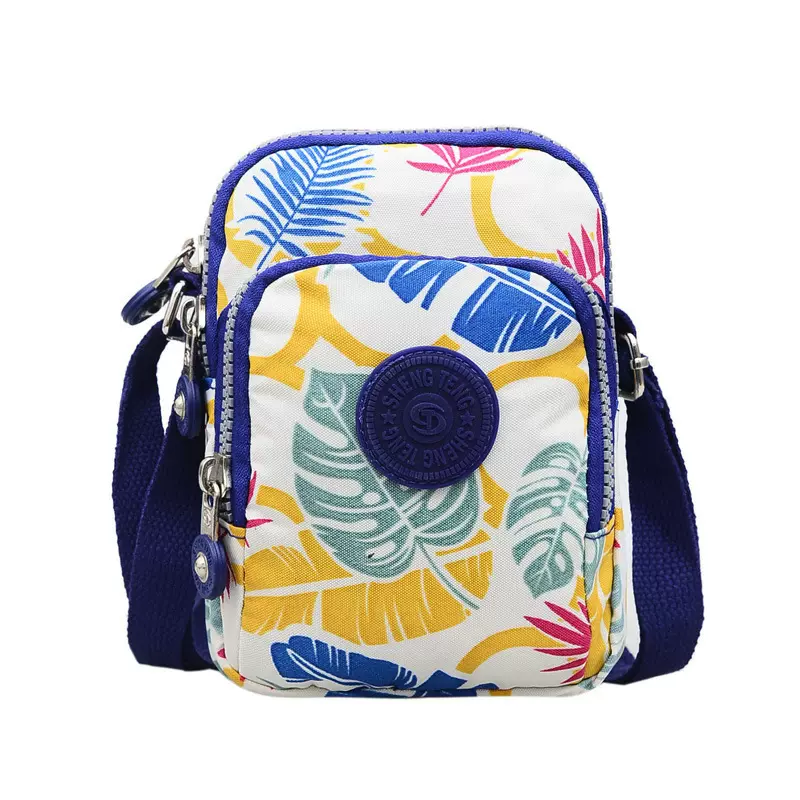 手机包女斜挎2025新款迷你小包包帆布包潮百搭竖款单肩钥匙零钱包