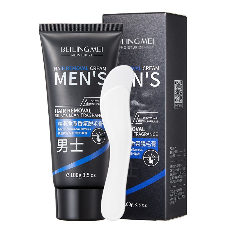 Crema Depilatoria Suave y Sedosa Bei Lingmei para Axilas, Piernas y Vello de las Manos, Suave, No Irritante, No Deja Manchas Oscuras, Crema Depilatoria para Hombres y Mujeres. image 12