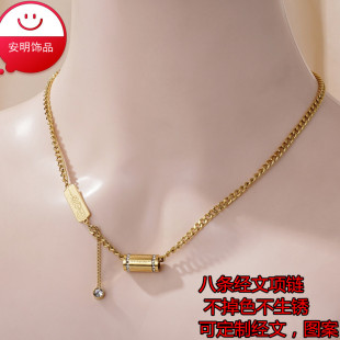 �S��ֱ���ʯ̩���˗l�����朲���ɫ�����P pendant necklace