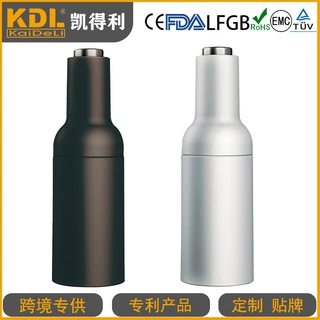 KDL-541胡椒研磨器重力感应电动黑白胡椒花椒研磨器 可加印LOGO
