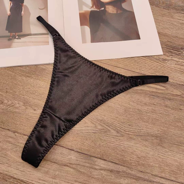 Black thong