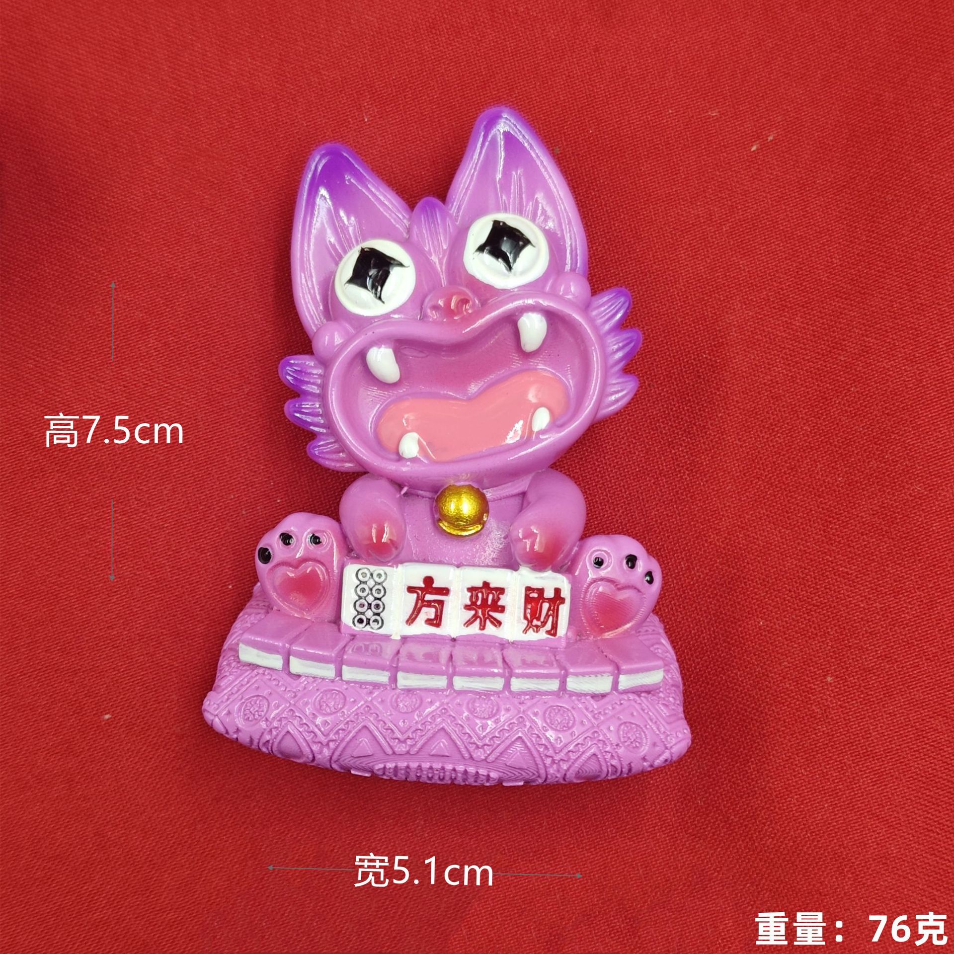 Colorido Yunnan auspicioso gato de azulejos refrigerador pegatinas de turismo conmemorativo PR regalo creativo fábrica de decoración directa image 12
