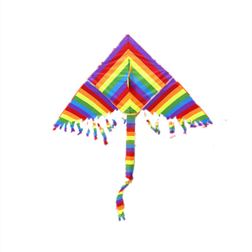 Wenhua Rainbow Multi-Tailed Kite, Rainbow Long-Tailed Kite, Children and Adult Kite, Easy to Fly in Light Wind, Street Stall Kite Supply