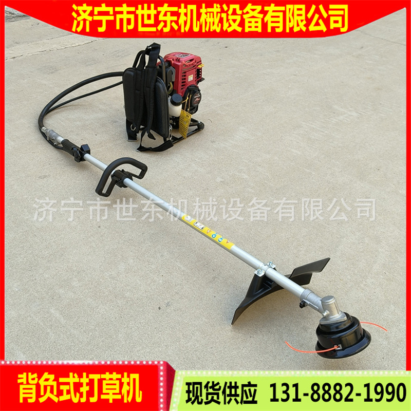 背负式松土锄草锄地机 葡萄园除草打草机 汽油果园农田松土翻地机