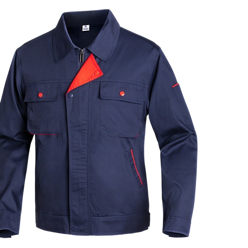 Trajes de trabajo de manga larga de verano para hombres delgados transpirables y resistentes al desgaste taller eléctrico de reparación de automóviles ropa de seguro personalizada