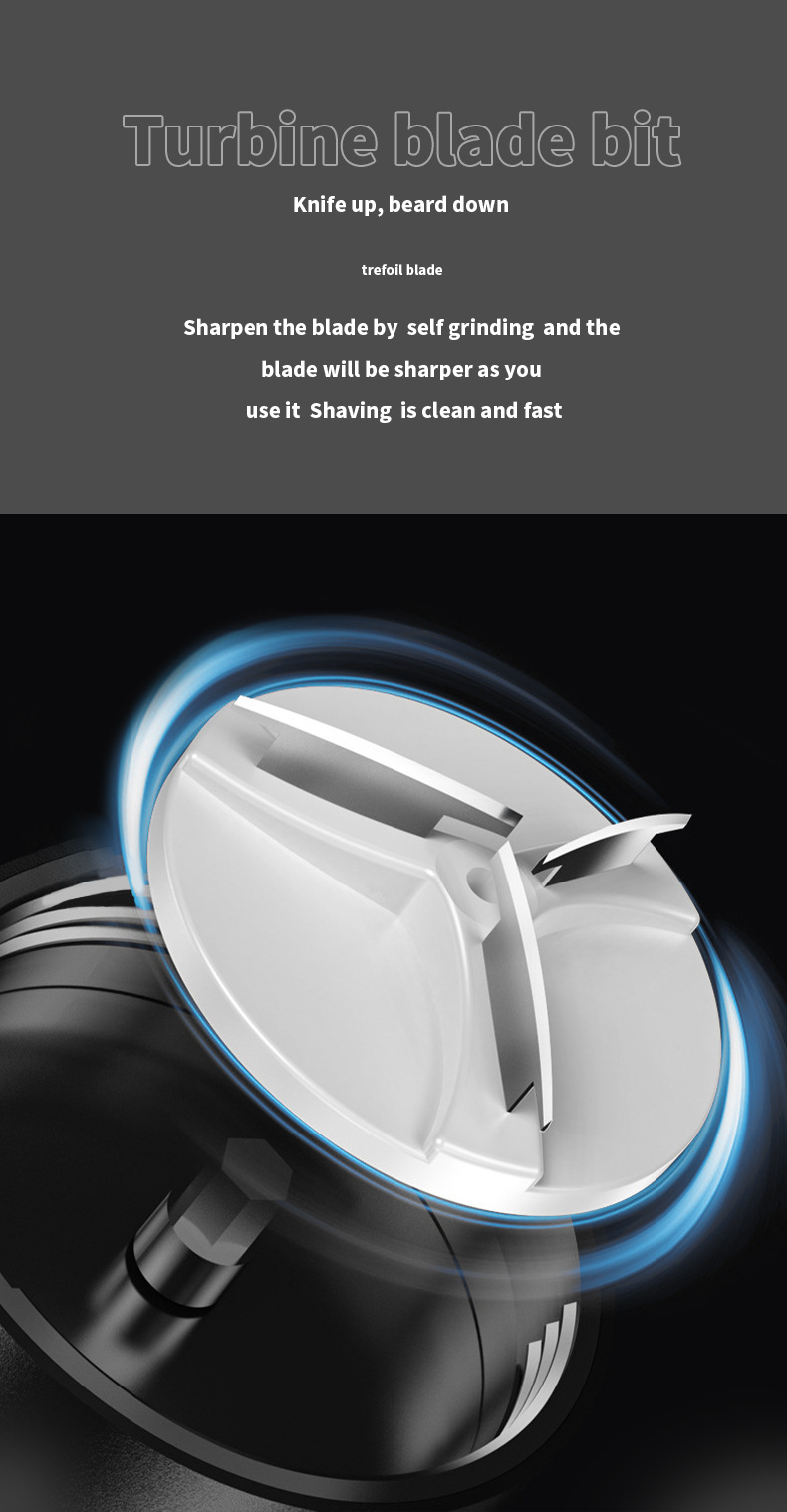 Original Design Explosion heißer Verkauf elektrische Mini Rasierer Kopfwäsche USB Lade Rasierer tragbare Bart Messer Fabrik Großhandel_voghion.com