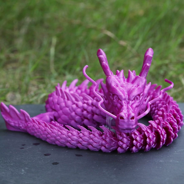 3D Printed Dragon [Purple]