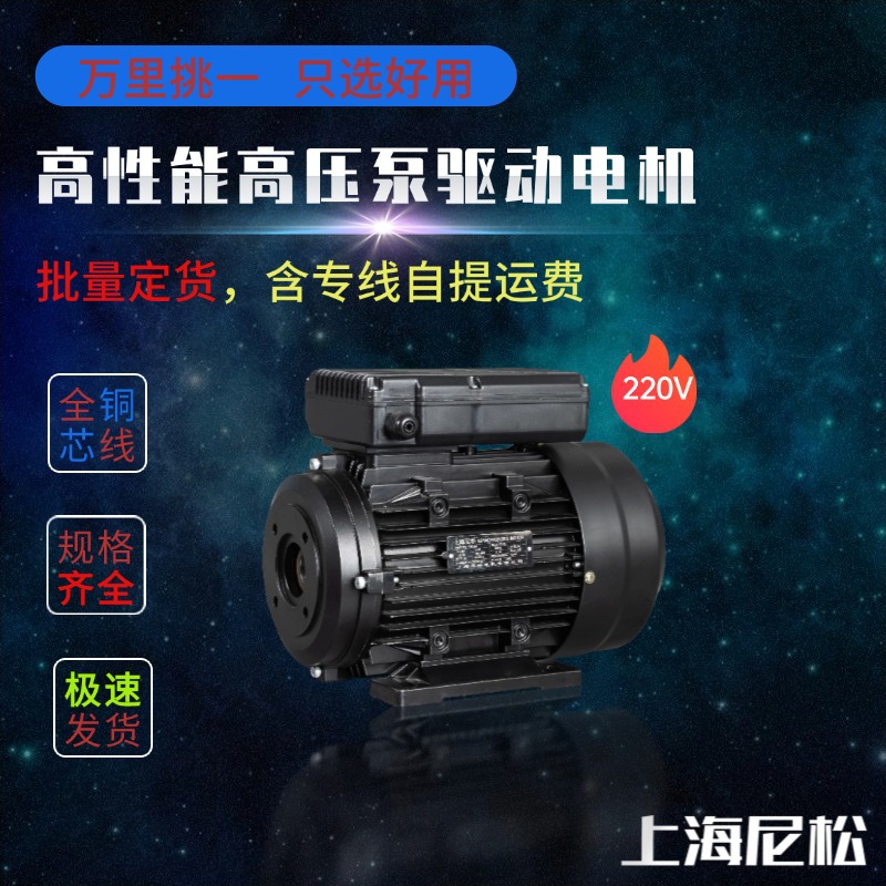 Venta caliente de fábrica directa monofásico motor asíncrono 220V motor de accionamiento de eje de inserción interna motor de accionamiento