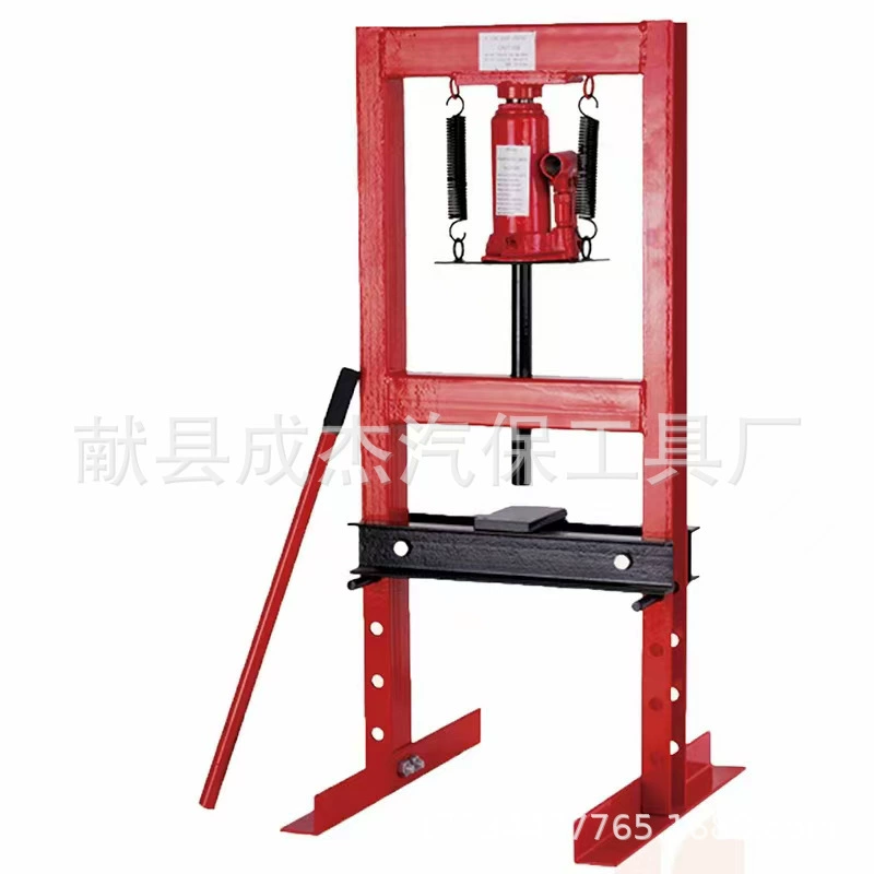 Гидравлический пресс с двойной пружиной 0kg верхний пресс с двойным насосом ручной гидравлический пресс с ножным прессом.