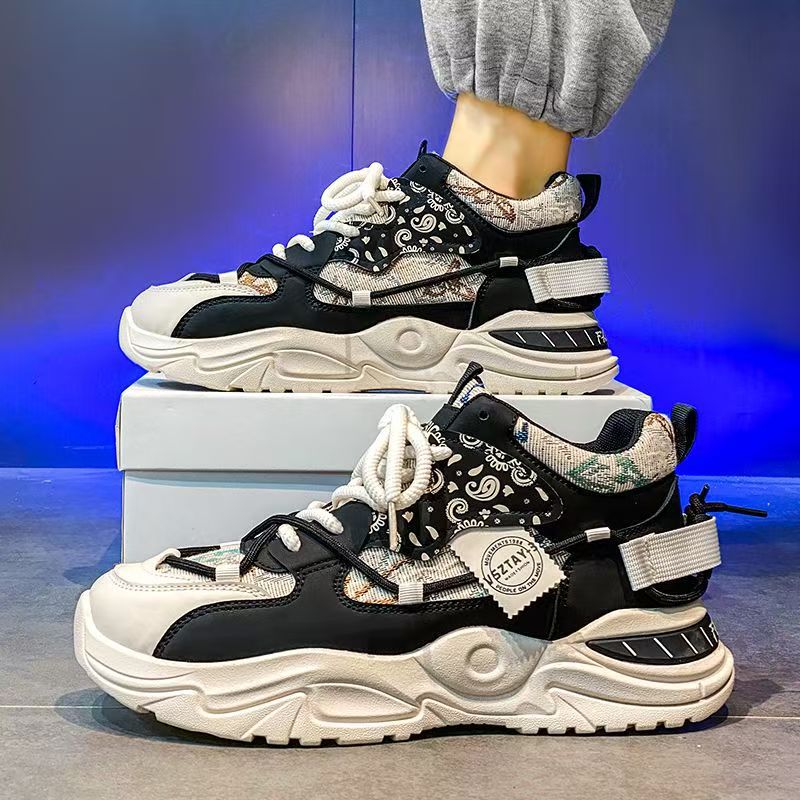 Zapatos de hombre 2026 nueva primavera juvenil casual zapatos deportivos de carreras estudiantes de suela gruesa antideslizante zapatos de moda para hombre