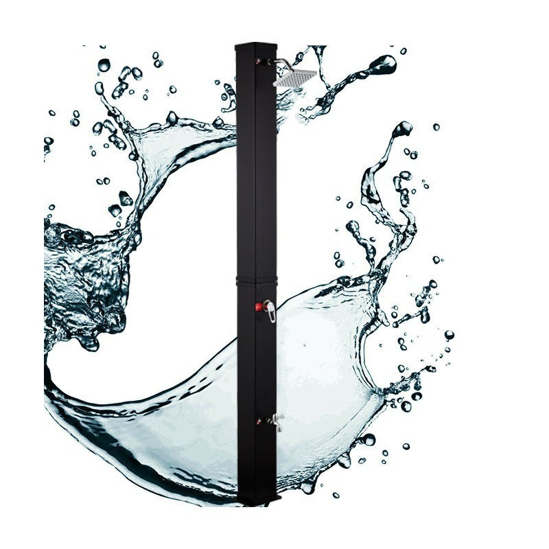 Ducha solar exterior 40L para jardín y villa de playa