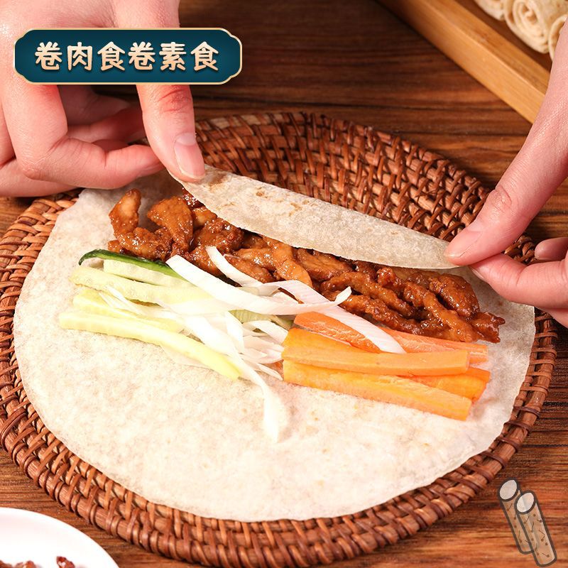 鉄棒山薬春餅河南手作り春餅烙饅頭朝食パンケーキ皮筋餅鶏肉巻餅蓮葉餅商用|undefined