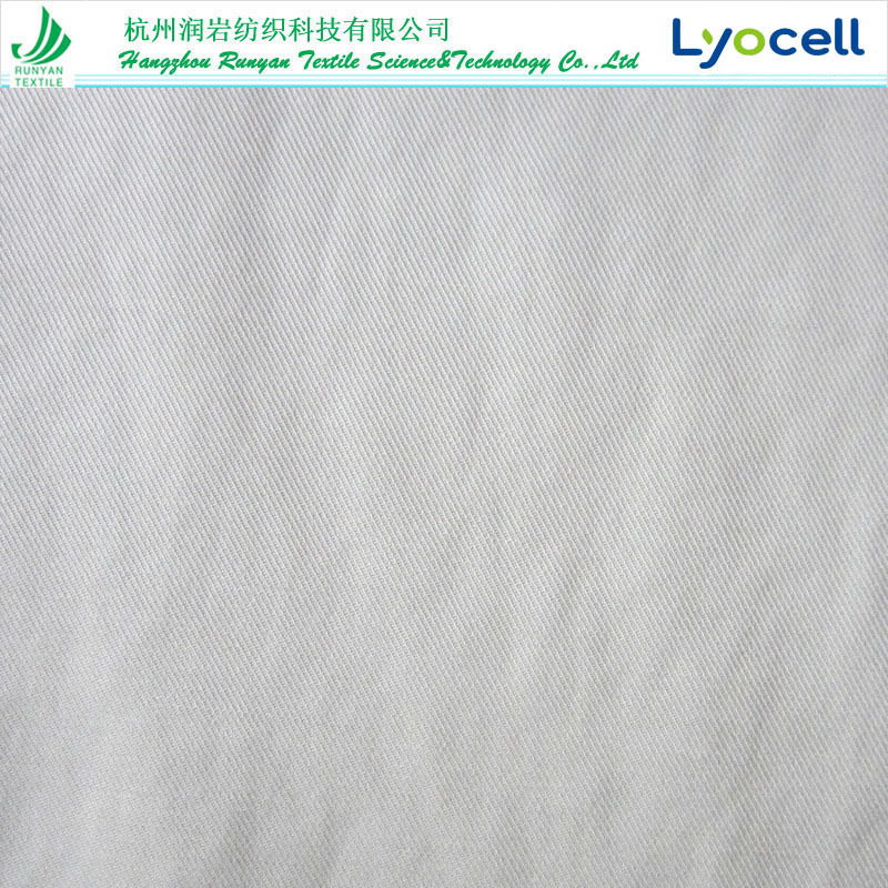 天丝莱赛尔棉斜纹面料30*21天丝棉斜纹面料205gsm天丝棉面料