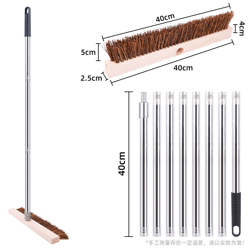 Rastrillo de hojas caídas en el techo Cepillo de limpieza de aleros al por mayor Cepillo de limpieza de hojas caídas en el techo Herramienta de limpieza de nieve Fabricantes de cepillos de limpieza de hojas caídas