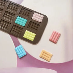 12ワッフルチョコレート軽い120石鹸型チョコレートクッキー型ケーキ型アイスクリームキャンディーシリコン型
