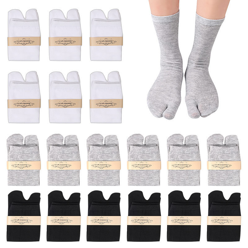 Separate and Separate the Big Toe, Split Toe Valgus, Supply Two-Toe Socks, Toe Clogs, Japanese Orthopedic Socks for Men and Women