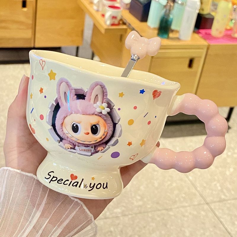 高颜值ins马克杯小布布情侣杯子生日礼物陶瓷水杯女生伴手礼品|undefined