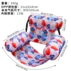 Colorful leaves small cloth cover floating row
