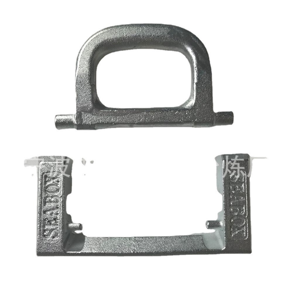 宁波工厂精密铸造铸件 水玻璃脱蜡工艺  覆膜砂拉环和底座铸件