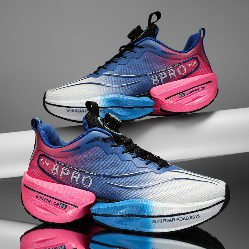 Chitu 8pro zapatillas para correr tablero de carbono para hombre, suela gruesa, jóvenes estudiantes, cuatro estaciones, zapatillas de deporte con absorción de impactos ultraligera F8