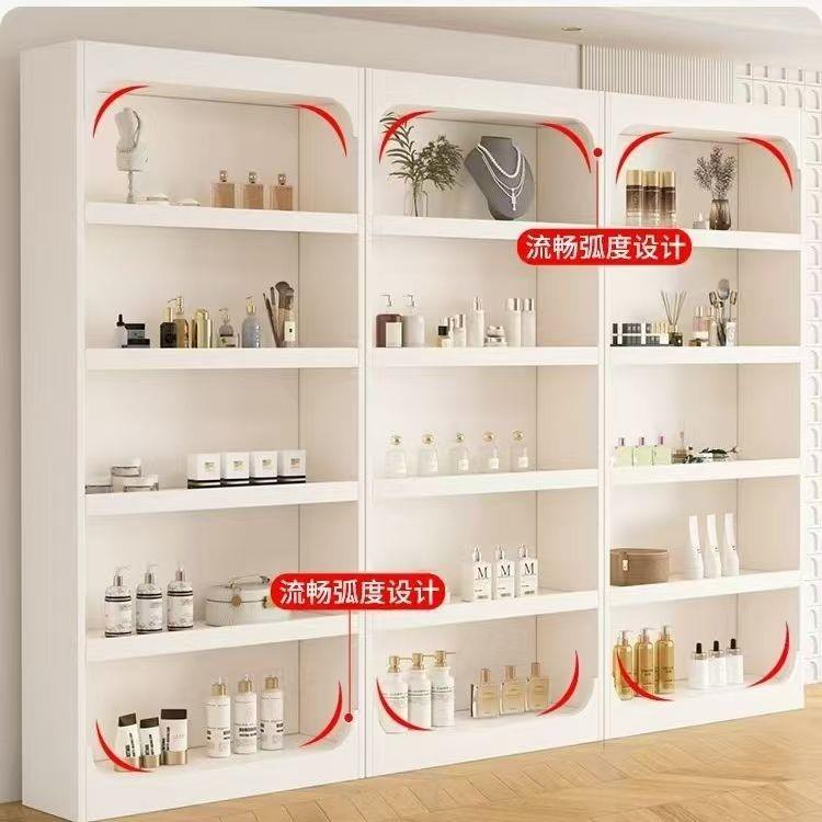 化妆品展示柜货架轻奢展示架美甲美容院置物架甲柜子多功能展示柜