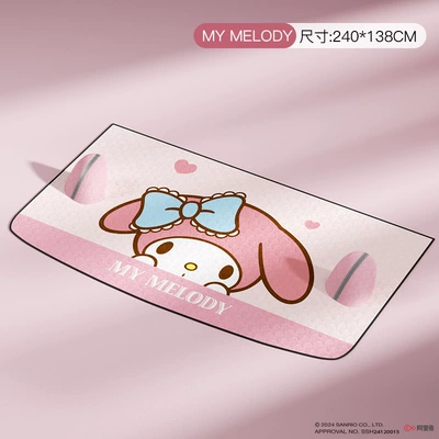 Sanrio Snow Cover for Car Car snow shield - melody-enlarged-and-thickened-three-windows-covered