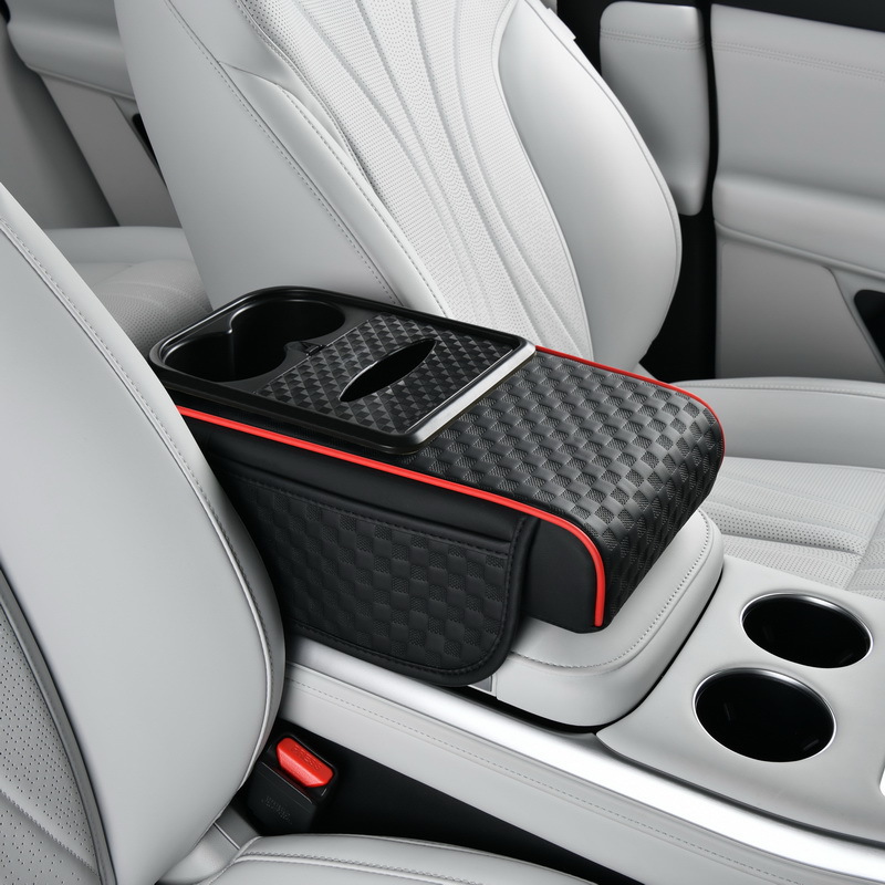 Fushou – Car Tissue Armrest box pad - red