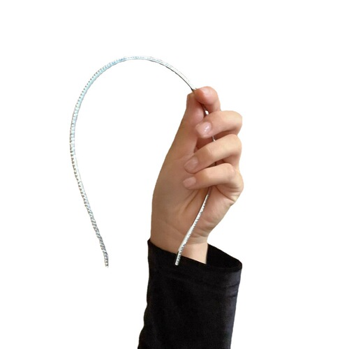 Classic ultra-fine sparkling diamond zircon headband, thin style for women, simple diamond headband, fairy elegant hair accessory, versatile headwear