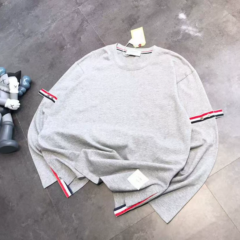 TB ремешок с длинными рукавами с круглым вырезом для мужчин и женщин