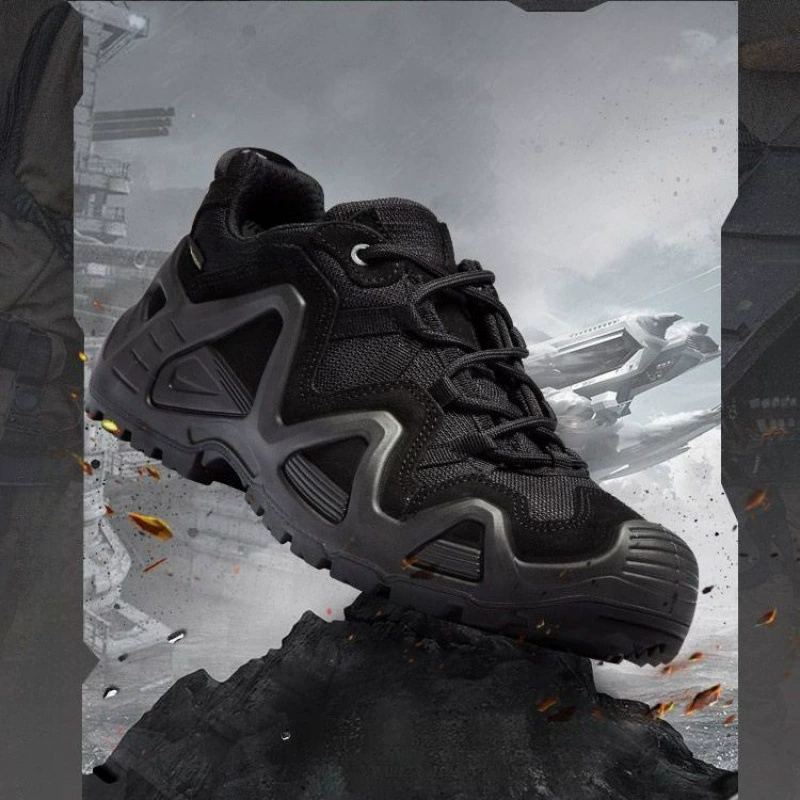 Весенние и осенние американские боевые сапоги водонепроницаемые тактические сапоги