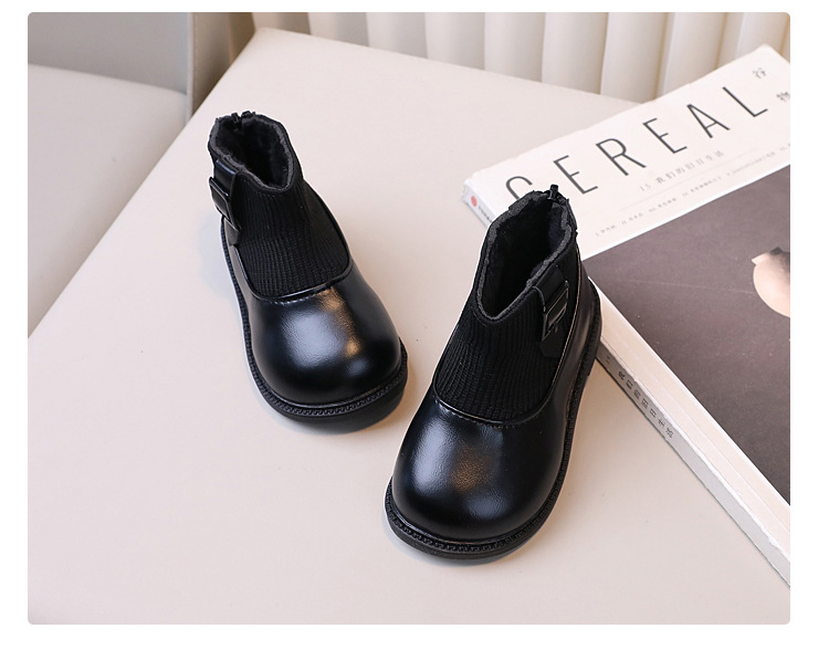 Kinder Martin Boots Gefüttert Warme Winterstiefel Für Mädchen_voghion.com