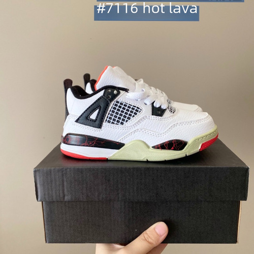 Putian Children's AJ4 Sports Shoes with Protective Ankle, Model 4 Basketball Shoes, Dropshipping