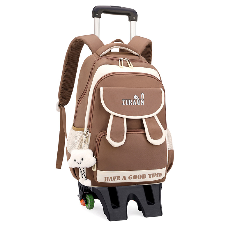 Peces naturales bolsas de tracción de estudiantes de primaria de tres a seis grados de niñas de moda de gran capacidad bolsas de tracción de estudiantes de secundaria