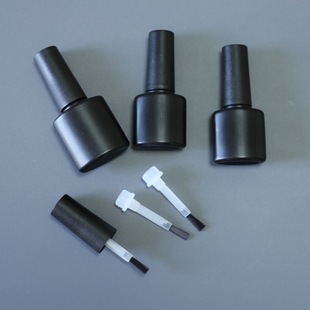 8Ml10Ml Plastic Black Bottle Nail Polish Bottle Hdpe Nail Polish Glue Bottle Uv Glue Light-Proof Bottle