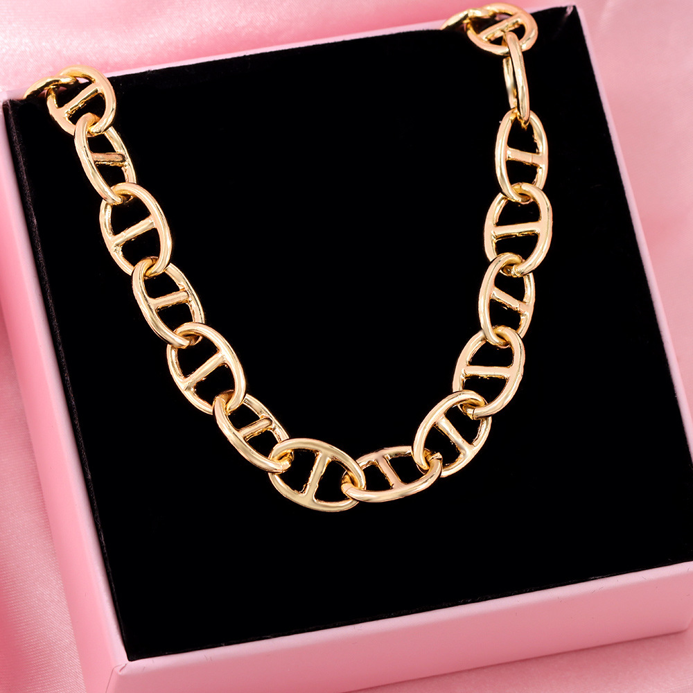 Fashion Solid Color Alloy Womenu0027S Necklace 1 Piece