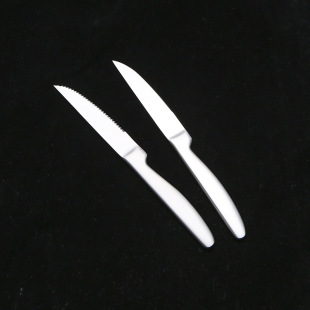 Ti Titanium Purified Stainless Steel Table Knife Western Steak Knife Hotel Western Multi-Purpose Serrated Steak Knife Fruit Knife