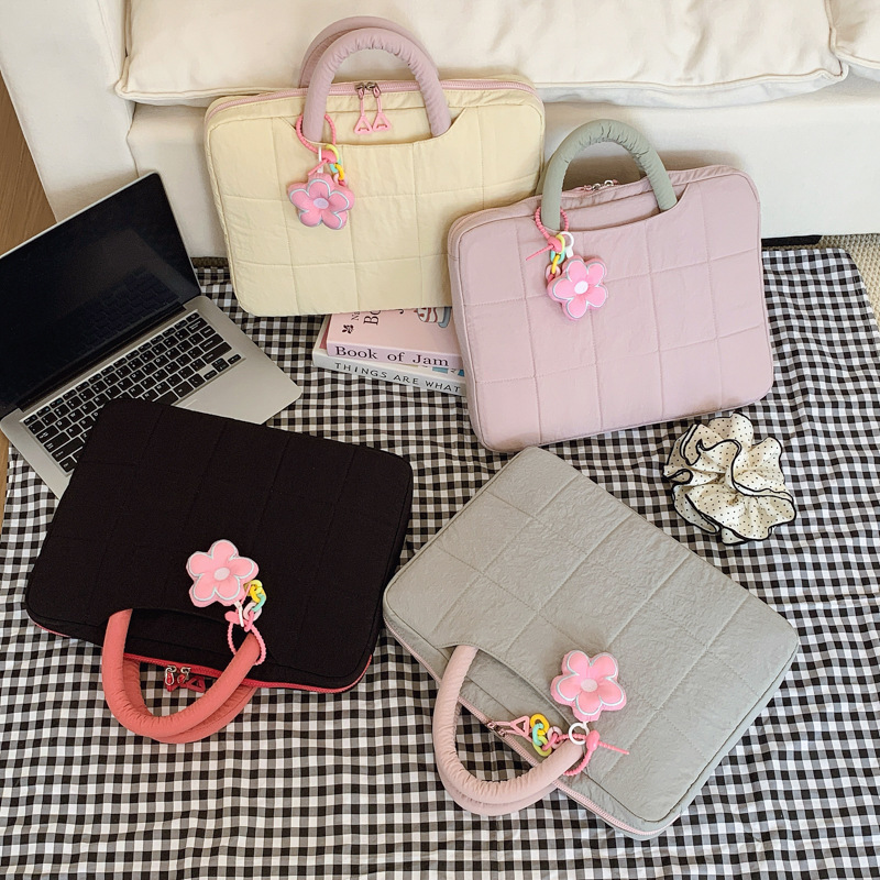 16inch Laptop Bag for Women, High-Quality Tablet iPad Storage Protective Bag, 14inch Shockproof Portable Sleeve Bag