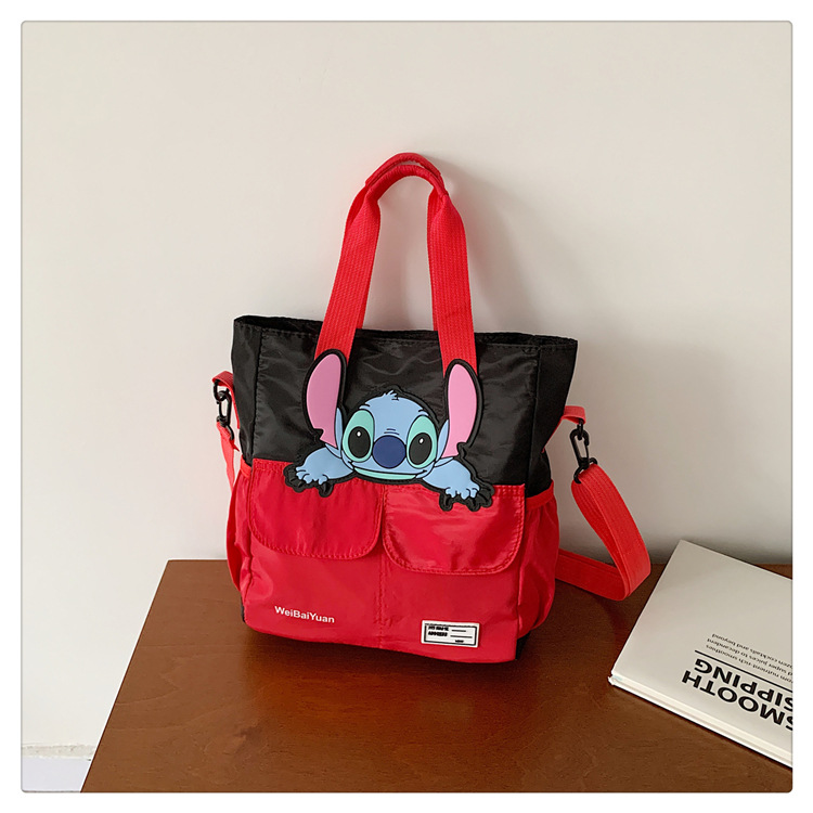 A new, versatile, large-capacity single-shoulder crossbody bag with a cute and girlish heart for student tutoring in the Korean version of Instagram undefined