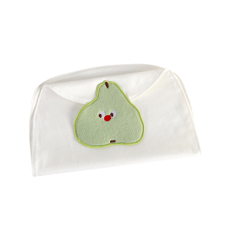 Sweat-Absorbing Towel for Babies, Class a Children's Sweat Towel, Customizable with Name, All-Cotton Gauze Pad, Back Towel for Kindergarten Babies, Sweat Barrier Towel