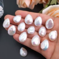 11x16 мм сквозное отверстие Капля воды барочный жемчуг DIY ожерелье браслет кулон ювелирные аксессуары материал
