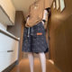 Fully Printed Cargo Shorts for Men's Summer Outerwear American High Street Sports Pants for Teenagers Loose Casual Running Pants